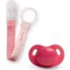 Suavinéx SUAVINEX Cumlík DENTAL, anatomický silikón, +6m +klip