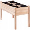 Kvetináč drevo SucceBuy 120 cm x 58 x 76 cm