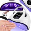 UV LED LAMPA NA NECHTY 120 W PRE HYBRIDNÉ GÉLY, VÝKONNÁ, HYBRIDNÁ, SUN S9 MAX LCD