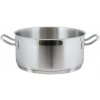 SVING Nízky nerezový kastról PROFI 8 l, 28 cm