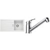 Set Blanco Favum 45 S + Blanco Daras-S Chróm biela