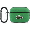 Lacoste Petit Pique Croc Logo Patch púzdro pre AirPods Pro 3 Green