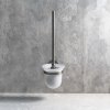 Bemeta GRAPHIT WC kefa na zavesenie 9,5 x 36 x 14 cm 156113017
