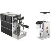 Stone Espresso Mine Black + Rocket Espresso FAUSTINO 3.1, copper