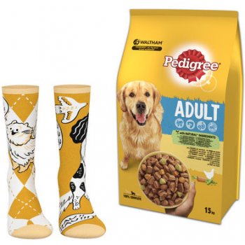 Pedigree Adult kura zelenina pre dospelých psov 15 kg