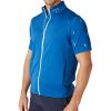Pánska vesta Callaway Golf MENS FULL ZIP GALAXY BLUE modrá M