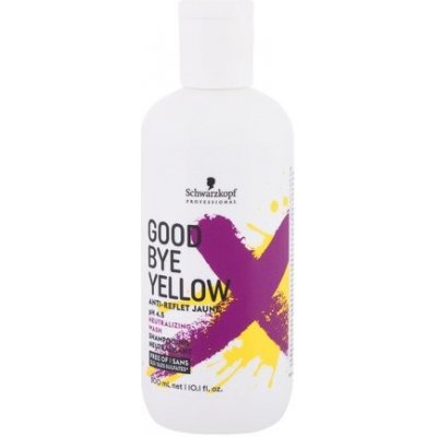 Schwarzkopf Professional Good Bye Yellow Neutralizing Shampoo - Šampón neutralizujúci žlté tóny pre farbené a melírované vlasy 300 ml