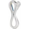 Flexo šňůra PVC 3× 1,0mm2, 3m, bílá S14313