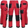 Pracovné montérky do pása PROFI COOL RED 2.0