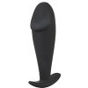 Análny kolík Black Velvets Butt Plug čierny