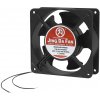 JING DA FAN Ventilátor do PC 120x38mm 230V 1238FD s posúvnym guličkovým ložiskom