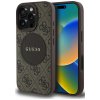 Guess Case 4G Circle Classic Logo MagSafe pre iPhone 16 Pro hnedý (GUHMP16LP4PGRSGW)