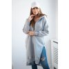 Fashionweek Mikina s vreckom s kapucňou K9301 Farba: Šedá, Veľkosť: Universal