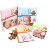Detský zastrkávací fotoalbum 10x15/200 foto BABY VITAL oranžový