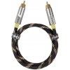 FiiO LR-RCA5 S (20 cm) (Digitálny koaxiálny audio kábel RCA. Pozlacené koncovky, niekoľkovrstvové stínění.)