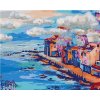 Zuty – Maľovanie Podľa Čísel – Mráčiky Nad Mestom, 80 × 100 cm, Plátno 8596530104667