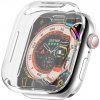 AppleKing púzdro z mäkkého plastu s ochranou displeja pre Apple Watch 42mm (Series 10 / 11) - číre - možnosť vrátiť tovar ZADARMO do 30tich dní