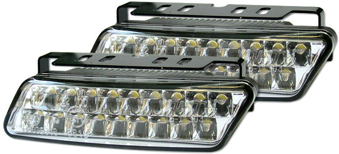 LED denné svietenie DRL 10