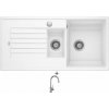 Blanco ZIA 6 S biela s excentrom 514734 + Blanco MIDA-S chróm 521454