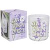 BARTEK Lavender 150 g – sviečka v skle