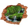 Foto fotografie diera na stenu Kaskáda 90x70 cm