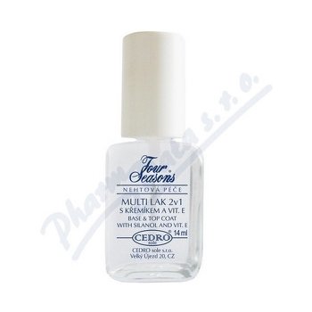 Cedro sole Four Seasons multi lak 2v1 s křemíkem a vitamínem E 14 ml