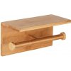 Wenko | WENKO 24745100 - Držiak toaletného papiera BAMBUSA 25x13 cm hnedý | WE0123