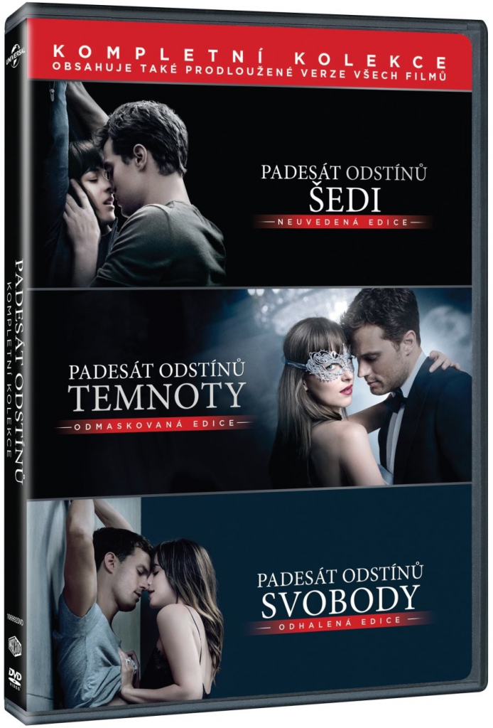 Padesát odstínů - Kompletní kolekce DVD