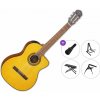 Takamine GC1CE Premium SET 4/4 Natural Klasická gitara s elektronikou