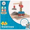 Bigjigs Rail Žeriav so štrkom