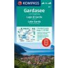 KOMPASS Wanderkarten-Set 697 Gardasee und Umgebung - Lake Garda and its surroundings - Lago di Garda e dintorni (3 Karten) 1:35.000