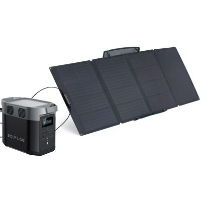 EcoFlow DELTA 2 + 400W Portable Solar Panel