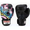 Pánske boxerské rukavice YOKKAO Flames black