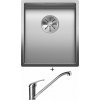 Blanco CLARON 340-U nerez Durinox 523384 + Blanco DARAS chróm 517720