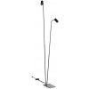 Nowodvorski Voľne stojaca lampa MONO DUO / Čierna-zlatá