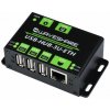 Waveshare Industrial Grade Multifunctional USB HUB, Extending 3x USB ports + 100M Ethernet Port