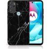 VSETKONAMOBIL 41734 MY ART Silikónový obal Motorola Moto G60s BLACK MARBLE (142)