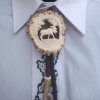 Poľovnícka kravata Bolo- JELEŇ - ručná práca