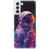 Odolné silikónové puzdro iSaprio - Neon Astronaut - Samsung Galaxy S21+