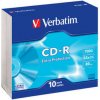 VERBATIM CD-R(10-Pack)Slim/ EP/ DL/ 52x/ 700MB 43415