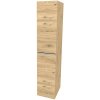 Mereo, Mereo Mailo, kúpeľňová skrinka vysoká 170 cm, chróm madlo, Multidecor, Dub San remo sand, MER-CN594LPDSAN