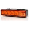 WAS Výstražné svetlo oranžové, W117 LED, 7 funkcií,