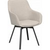 Béžové čalúnené jedálenské kreslá v súprave 2 ks Alison – Rowico