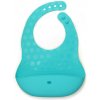 Bbluv Pöket Set podbradníkov + lyžička Aqua/Grey