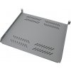 XtendLan Police 400mm, univerzal, 1U, 25kg nosnost, šedá