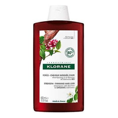 Klorane Posilňujúci šampón pri vypadávaní vlasov ( Strength Thinning Hair Loss Shampoo) (Objem 400 ml)