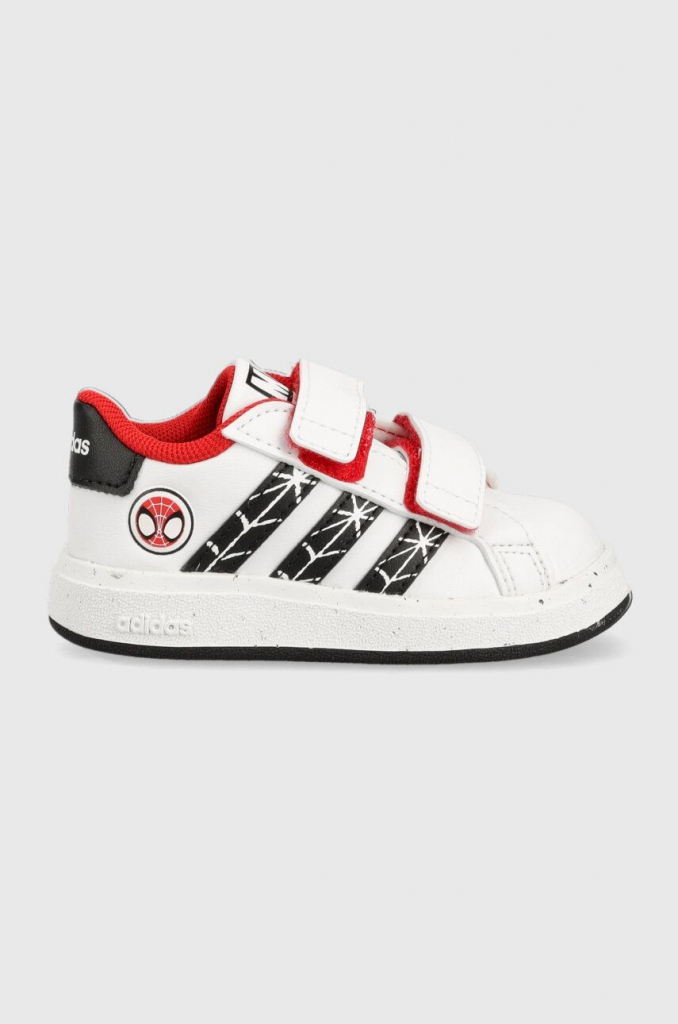 adidas topánky Grand Court x Marvel Spider-Man IF9893 biela