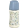 Suavinex Dojčenská fľaša Wonderland New 270 ml Fyziol prietok M Modrý kvet