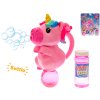 Bublifukovač jednorožec 20cm na batérie so svetlom as náplňou 118ml