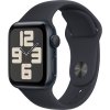 Apple Watch SE (2022) GPS 40mm športový silikónový remienok temne atramentový S/M